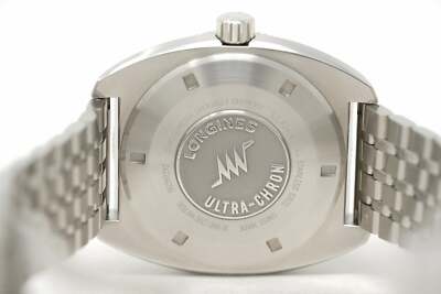 Pre-owned Longines Ultra-chron Box Edition Black Dial 43 L2.836.4.52.9