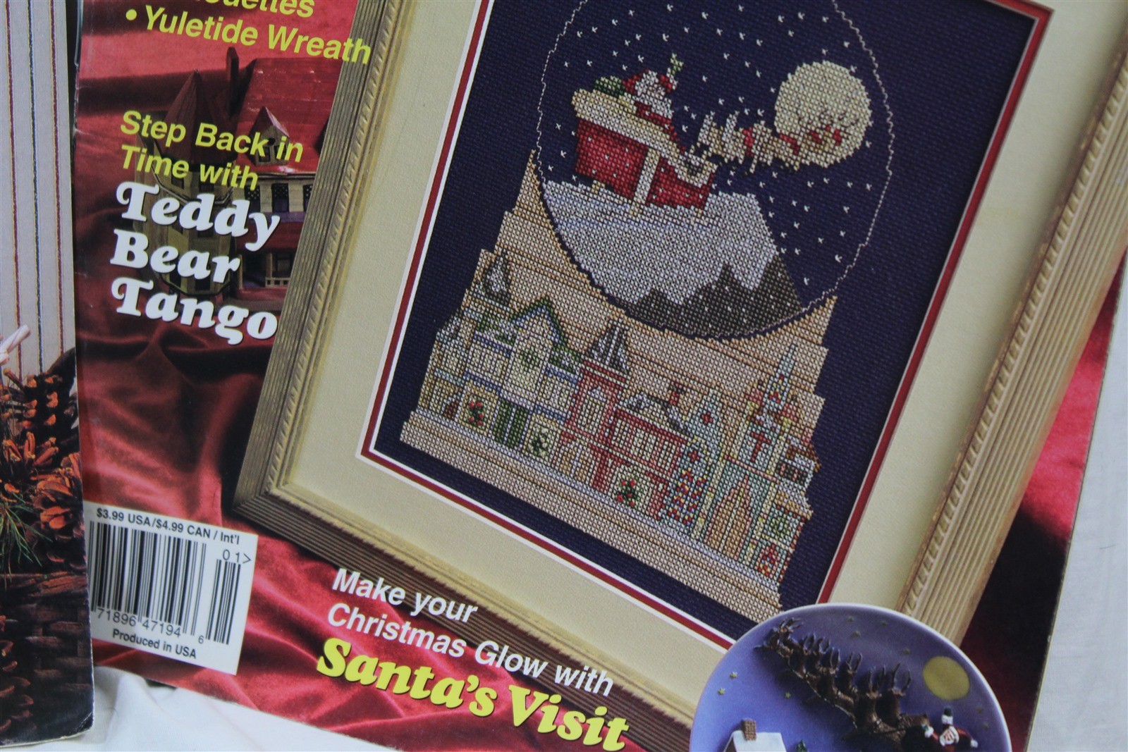 Lot of 2 Cross Stitch magazines Country Stitch Premier Crazy for Cross Stitch