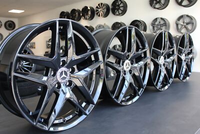 19 Zoll Felgen Mercedes GLC 204X W204 X253 Coupe 43 AMG Design Borbet Z Schwarz