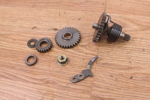2007 KAWASAKI KX65 Kick Start Shaft w/ Idle Gear and Misc