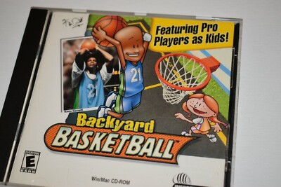 Backyard Basketball PC CD-ROM Sports Game Kevin Garnett 2001 Infogrames Complete