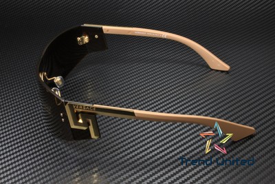 VERSACE VERSACE VE2241 100263 BRONZE DARK BRONZE 43 MM MEN'S SUNGLASSES