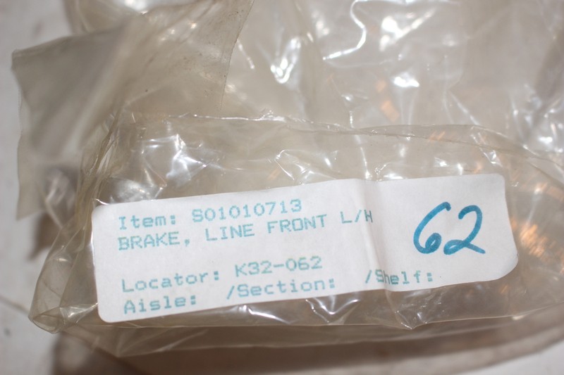 1998 1999 KAWASAKI NINJA ZX600 R LEFT FRONT BRAKE LINE HOSE