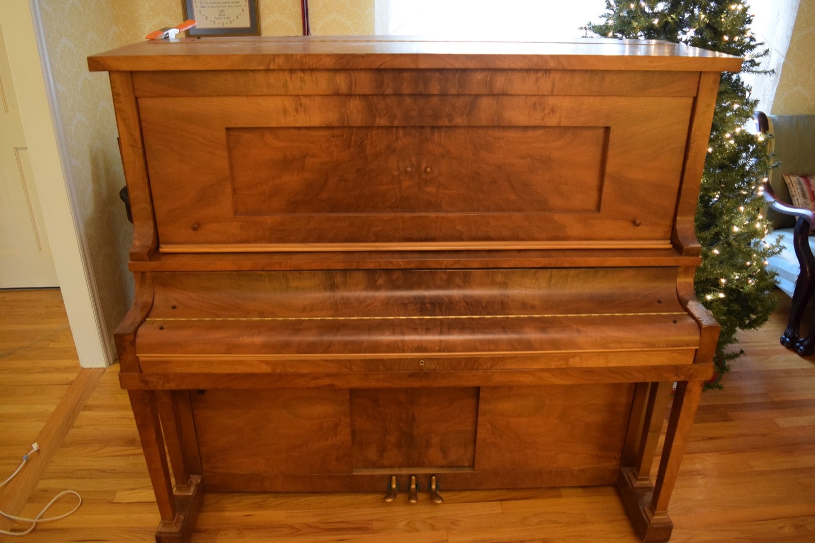 Working 1922  Bush and Lane Player Piano sold by Victor