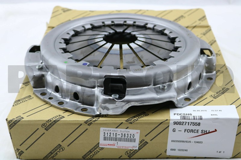 Clutches & Parts Parts & Accessories 3121026164 Genuine Toyota COVER