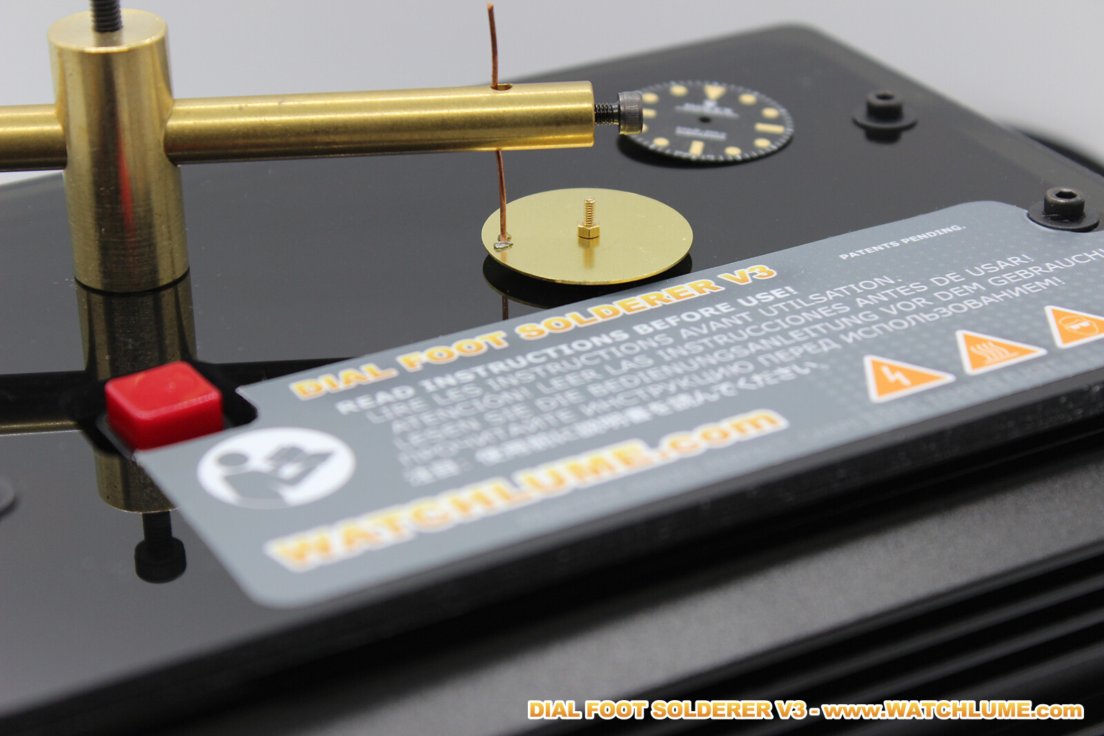 Pre-owned Watchlume Watch Dial Foot Soldering Machine - Solder Watch Dial Feet - Repair Watch Dials
