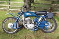 Greeves Scrambler 1962 Classic Motocross Twin Shock Runs and Rides