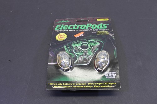 NEW Street FX Electropods Oval Lightpod Yellow/Chrome