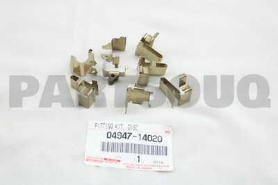 TORUさま専用！ 0494714020 Genuine Toyota FITTING KIT, DISC BRAKE, FRONT