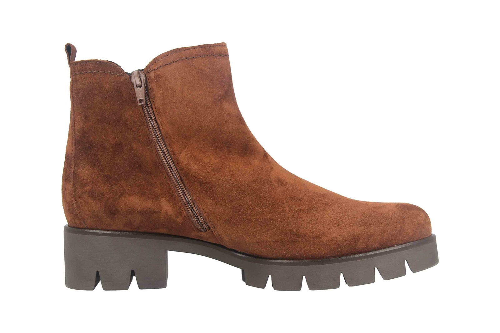 GABOR GABOR STIEFELETTEN FASHION DAMENSCHUHE ÜBERGRÖSSEN BRAUN