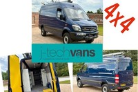 Mercedes Sprinter 316Cdi L2 H3 Mwb / High Roof ***4x4 / Awd / Workshop Van***
