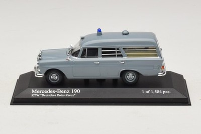 Mercedes 190 W110 Ambulance DRK Minichamps 1:43 | 400037270