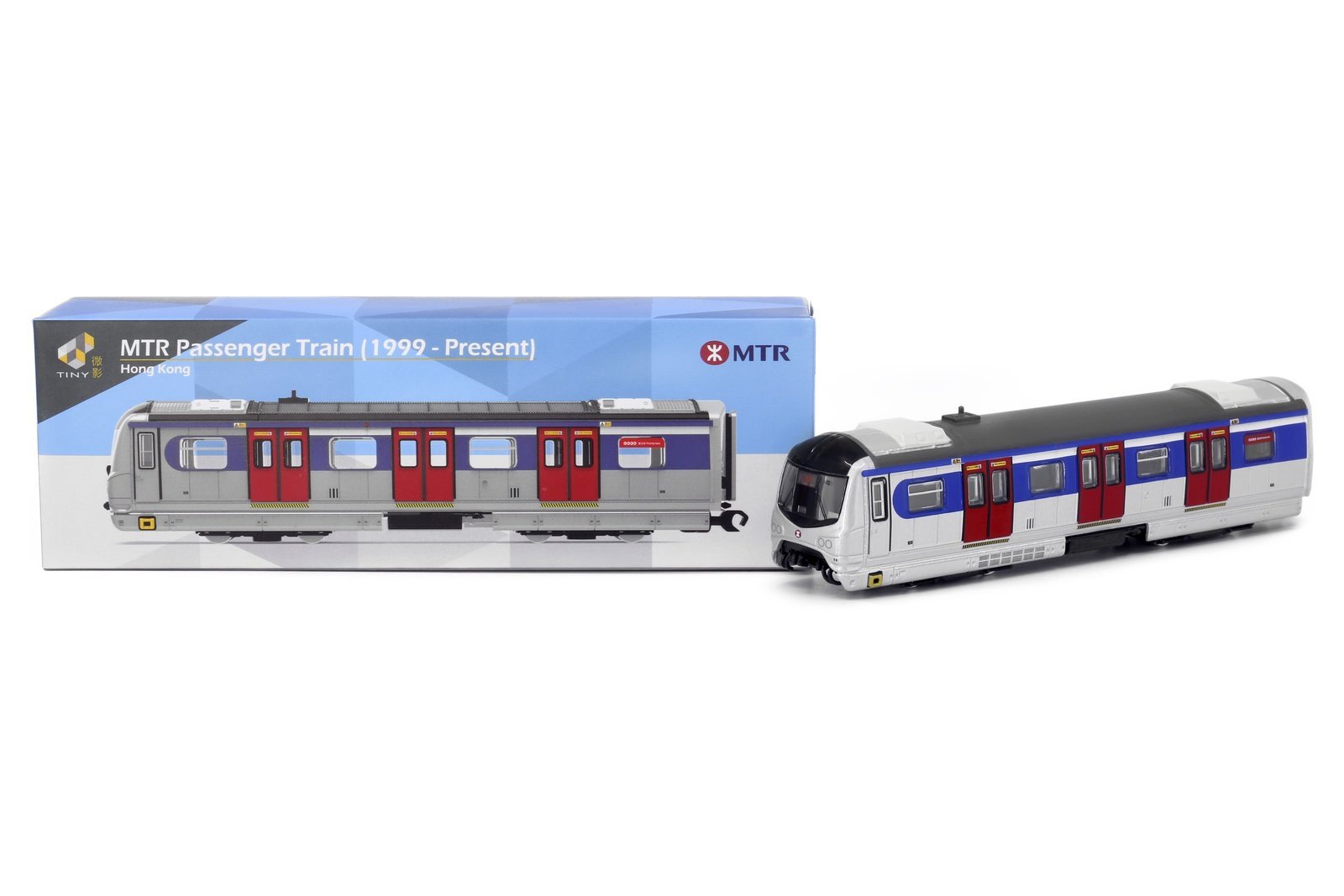Tiny City MTR09 Die-cast Model Car - MTR Passenger Train Tiny City MTR09 Die-cast Model Car - MTR Passenger Train