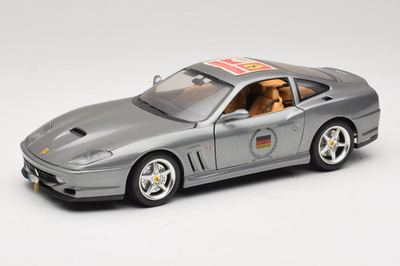 Ferrari 550 Maranello Silber 25 Model Club 1:18 Bburago | 3344-S1