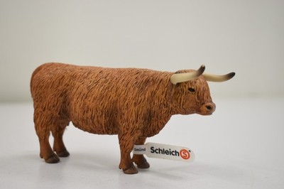 Schleich Vacca Mucca Scozzese Scottish highland Cow 13659    (81)