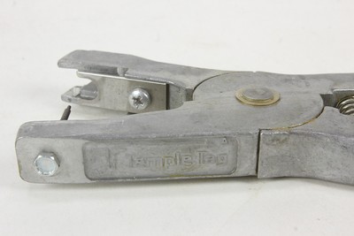 Temple Tag Brand Unused Ear Tagging Tool Tagger Livestock Ranch Farm