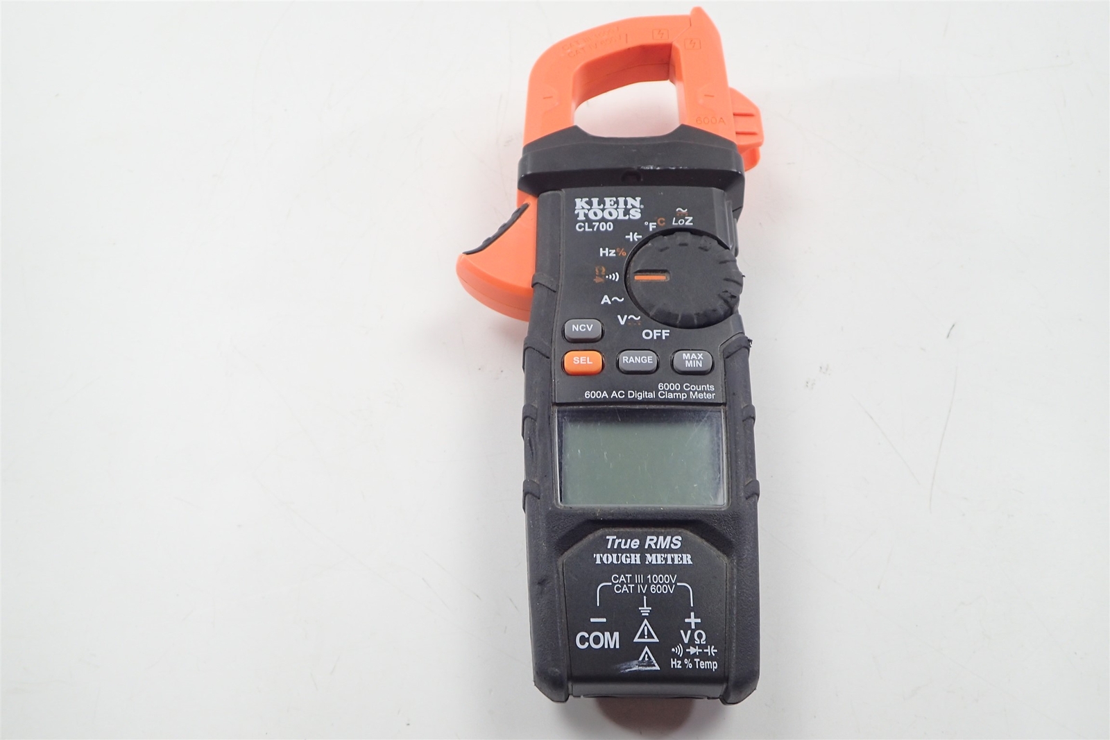 Klein Tools CL700 600A AC Auto-Ranging Digital Clamp Meter