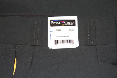 FLYING CROSS Men's Dark Green UNHEMMED "Visa System 3" Uniform Pants #34206 NEW