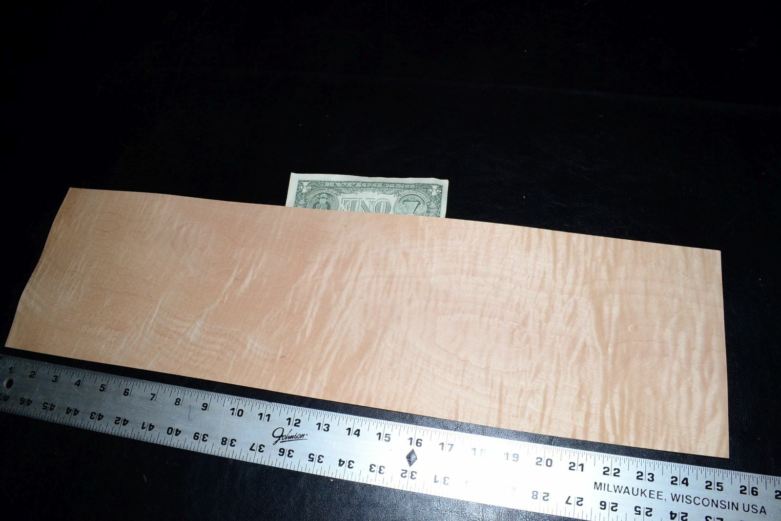 Tiger Maple Wood Veneer Sheets 6.5 x 25 inches 1/42nd               8636-14