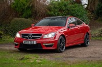 2012 Mercedes-Benz C63 AMG Coupe Performance Pack Plus, 487bhp 6.2 V8 Huge Spec