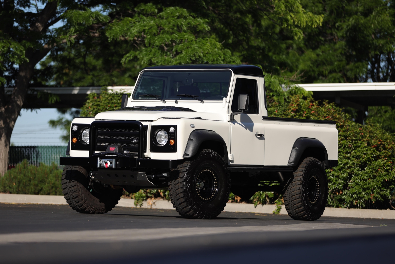 1985 Land Rover Defender  1,764 Miles White Pearl  6.2L LS3 Supercharged V8 Auto