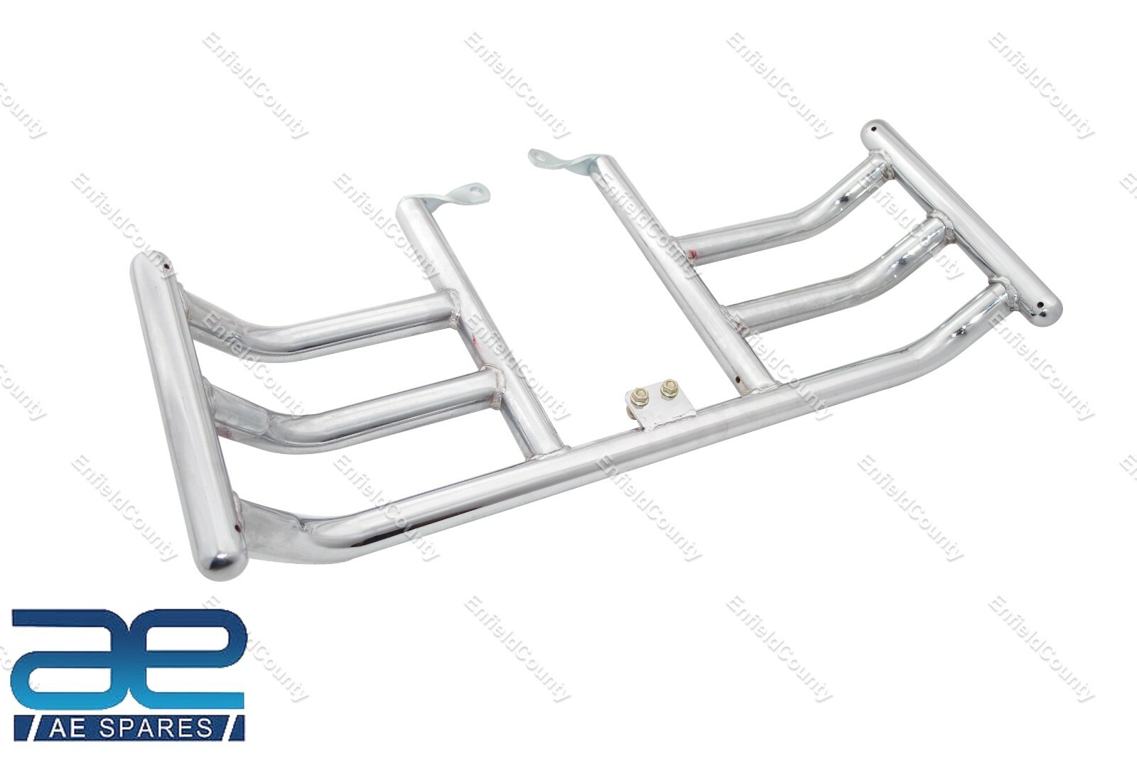 For Royal Enfield Meteor 350 Heavy Duty Air Fly Engine Guard Steel Chrome