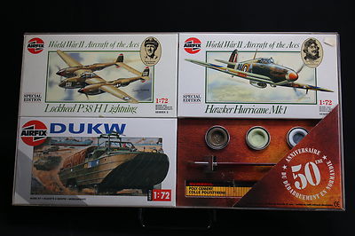 XM009 AIRFIX Collection Day 50 Anniversaire débarquement 02088 02082 02316 WWII
