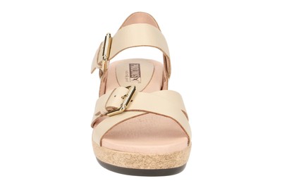 PIKOLINOS PIKOLINOS SCHUHE MYKONOS BEIGE DAMEN SANDALE SANDALETTEN W1G-1589 MARFIL NEU