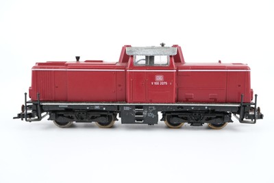 Fleischmann H0 Diesellok BR V 100 2075 DB Gleichstrom Analog
