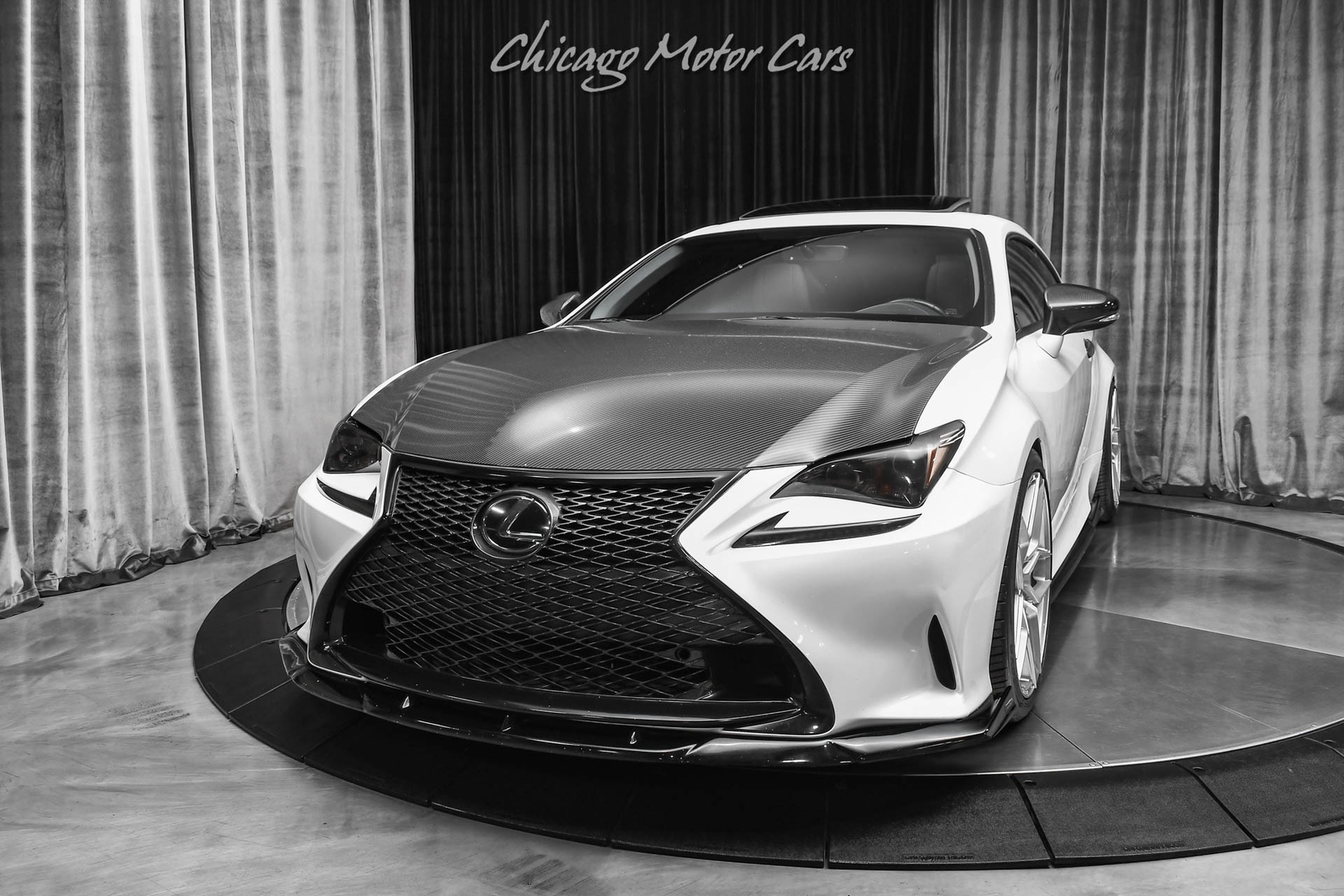 Owner 2016 Lexus RC 350 RR SUPERCHARGER ROHANA WHEELS OVER 20K IN EXTRAS Eminent White