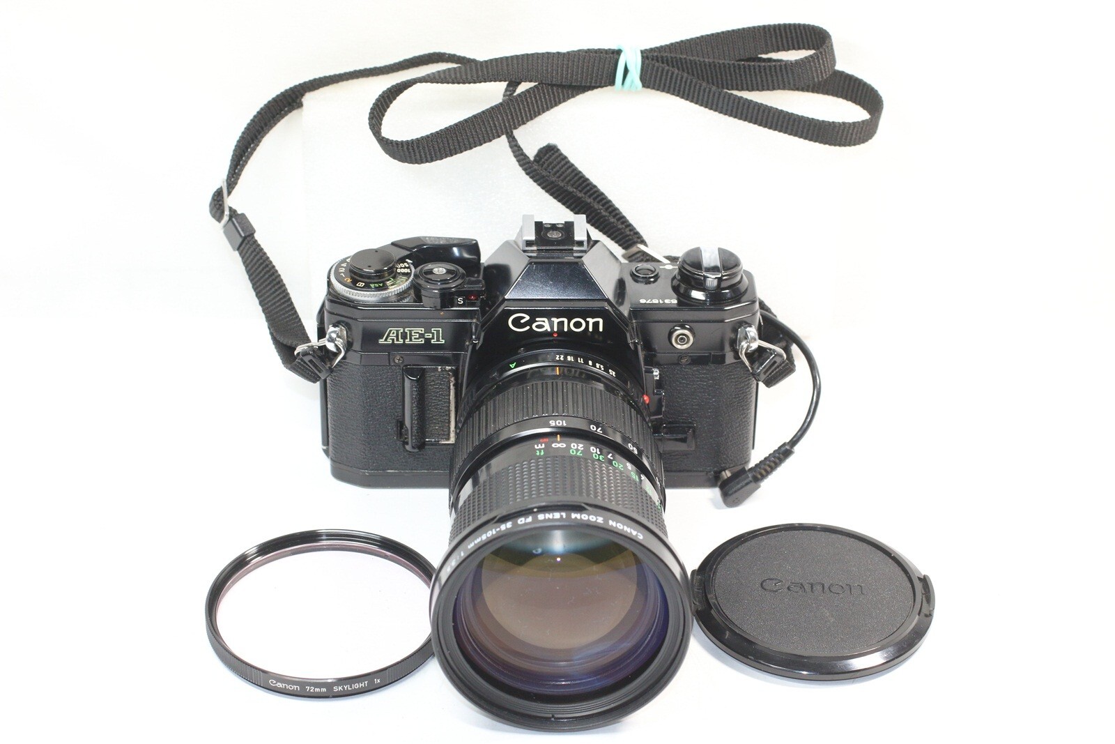 CANON キャノン AE-1 ZOOM LENS FD 35-105mm 1:3.5 ボディ