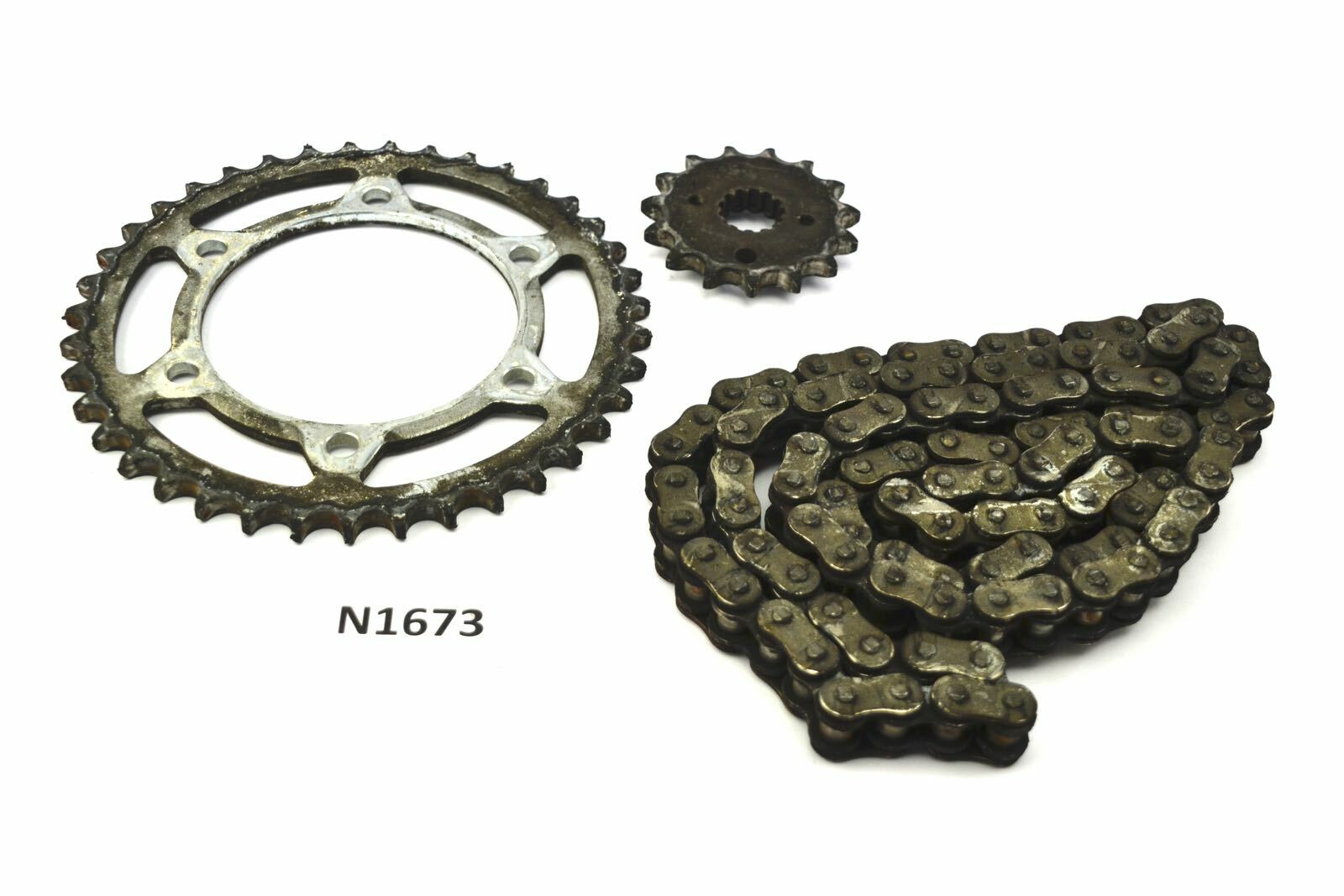 Kawasaki GPZ 600 R ZX600A Bj 1993 - chain kit chain kit Z15-39