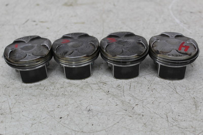 24 KAWASAKI NINJA ZX4R ENGINE MOTOR CYLINDER JUG PISTONS