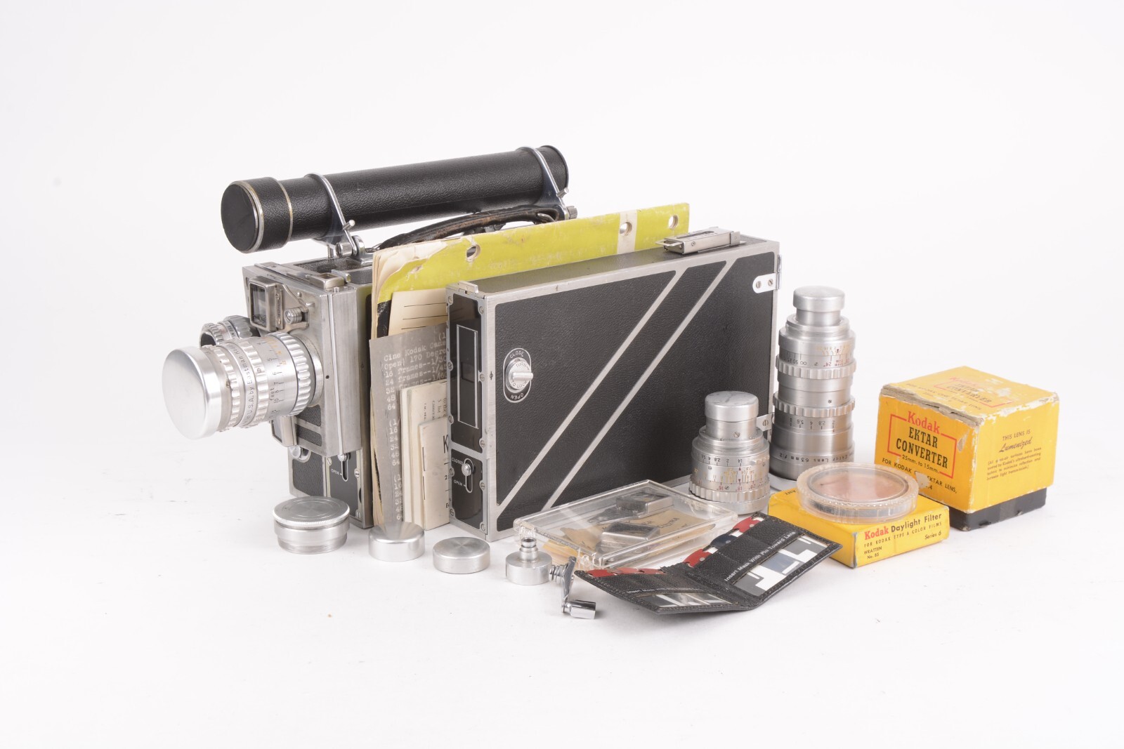 Cine-Kodak Special II Camera レンズ2本付き Cine-Kodak Special II Camera | Science Museum Group Collection