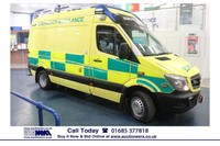 2015 - 15 - MERCEDES SPRINTER 519 3.0CDI 190PS AUTO MWB AMBULANCE / CAMPER