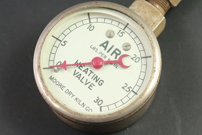 Vintage Moore Dry Kiln Company Air Heating Valve