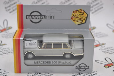 Die Cast 'Mercedes 600' Gama Mini 1/43 (81180000)