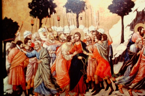 90s TOUCHED by the MASTER　Bible Cult Art Vintage 90s Touched By The Master Religious God's Thumb