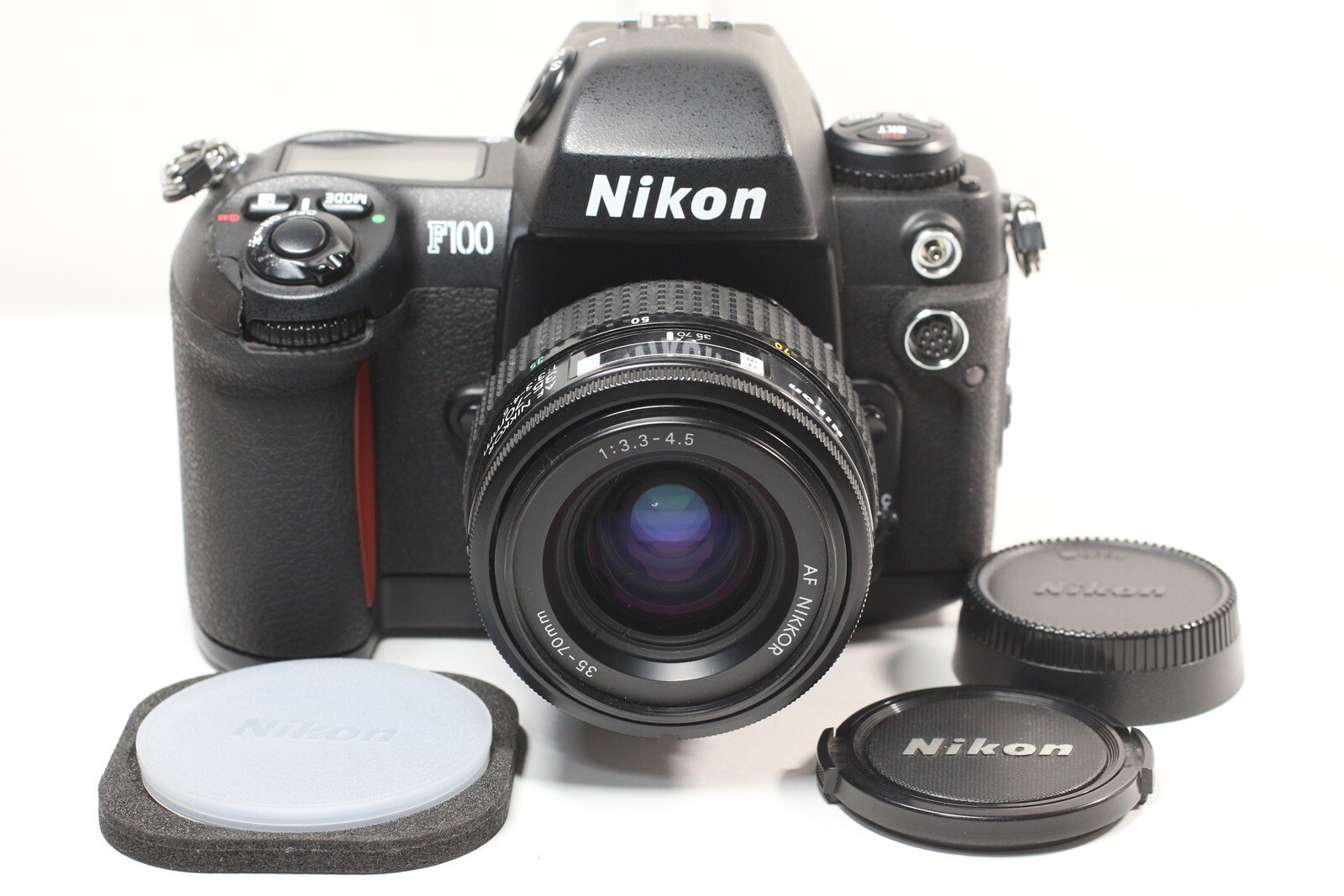 ニコン　Nikon F100 AF NIKKOR 35-70mm 3.3-4.5 Nikon F100 35mm SLR Film Camera + AF Nikkor 35-70mm F/3.3