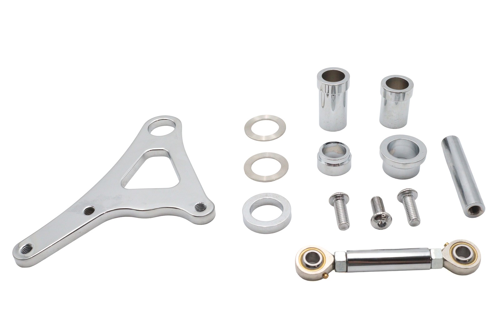 ULTIMA FRONT 4-PISTON BRAKE CALIPER MOUNT BRACKET PAUGHCO DNA SPRINGER CHOPPER
