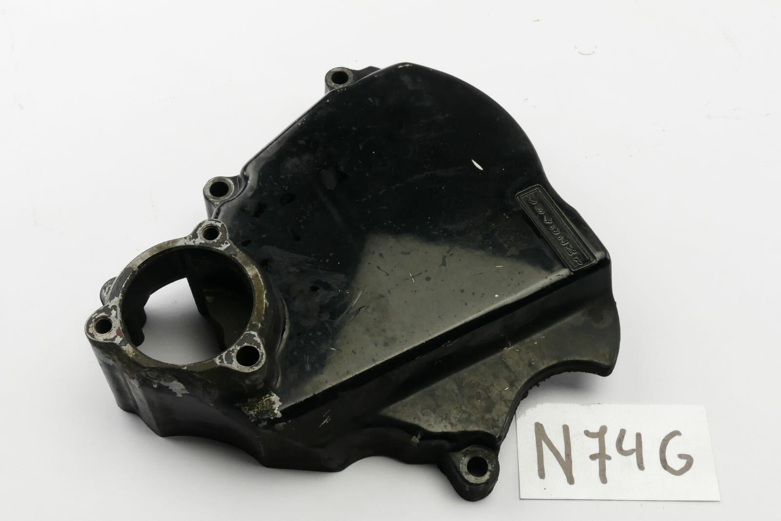 Kawasaki ZX 10 ZXT00B BJ 1988 - Sprocket cover engine cover N74G