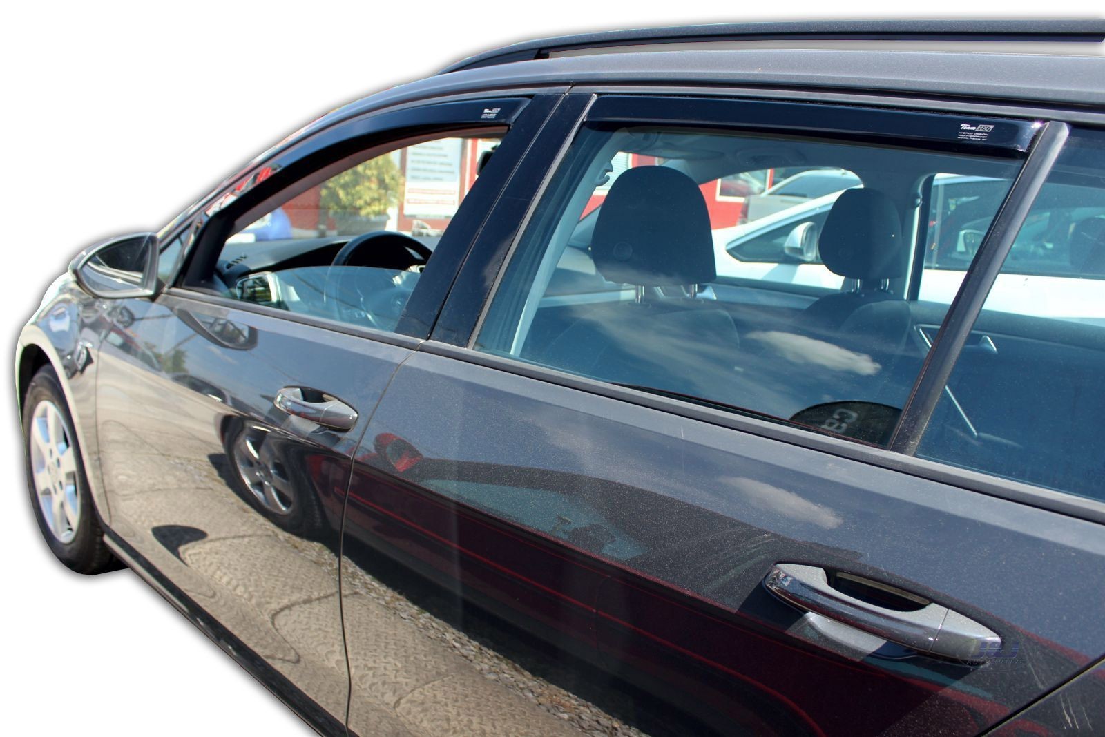 Wind deflectors 4pc TINTED HEKO for VOLKSWAGEN GOLF 7 mk7 5 door estate