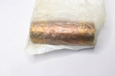 Nipple Threaded on Both Ends Red Brass Sch 40 1-1/4'' x 4'' 1VGY2