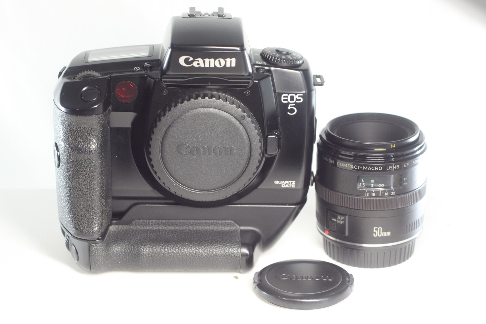 Canon EOS 5 QUARTZ DATE 50mm F1.8 II ボディ レンズ セット ジャンク