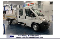 2019 Fiat Ducato 35 2.3MULTIJET II 130PS 3 SEAT DOUBLE CAB TIPPER (EURO 6). ----