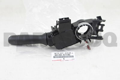 取引中 8414047140 Genuine Toyota SWITCH ASSY, HEADLAMP DIMMER 84140