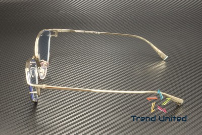 Pre-owned Tiffany & Co Tiffany Tf3095 6196mf Pale Gold Photo Azure 61 Mm Women's Sunglasses