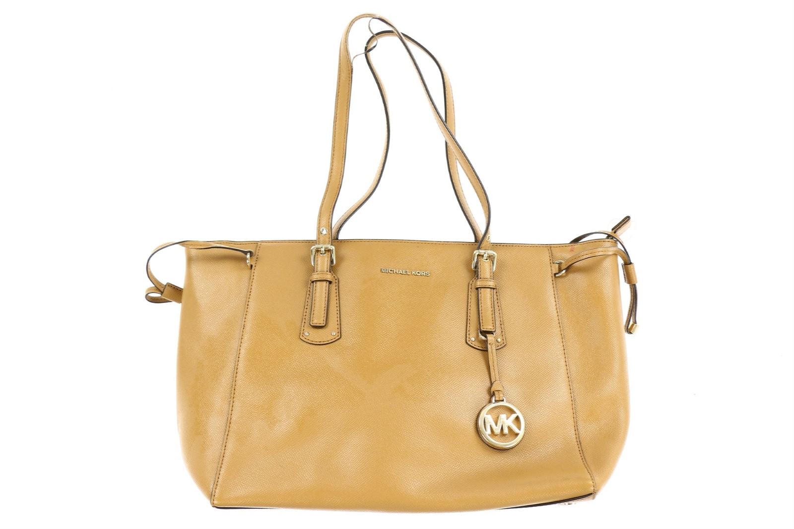 Michael Kors 245031 Womens Leather Tote Bag Luggage Size 13L x 11 H x 5.5 D
