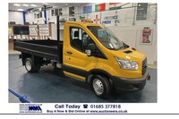2016 Ford Transit T350 2.2TDCI 125PS RWD SINGLE CAB TIPPER Tipper Diesel Manual