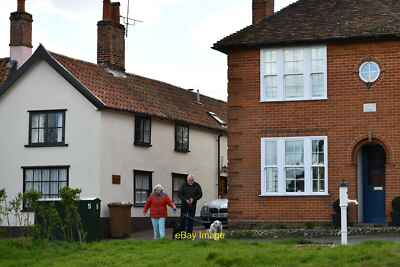 Photo 12x8 Debenham Village Pump: The location within the High Street  c2021